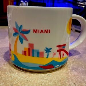 Starbucks 2013 Miami You Are Here Collection 14 oz. Coffee Mug
